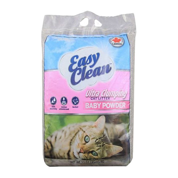 Easy clean store clumping cat litter