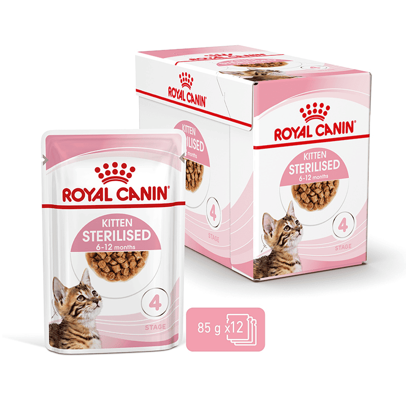 Royal Canin Sachets fraîcheurs Sauce Appetite Control Care pour chat  stérilisé