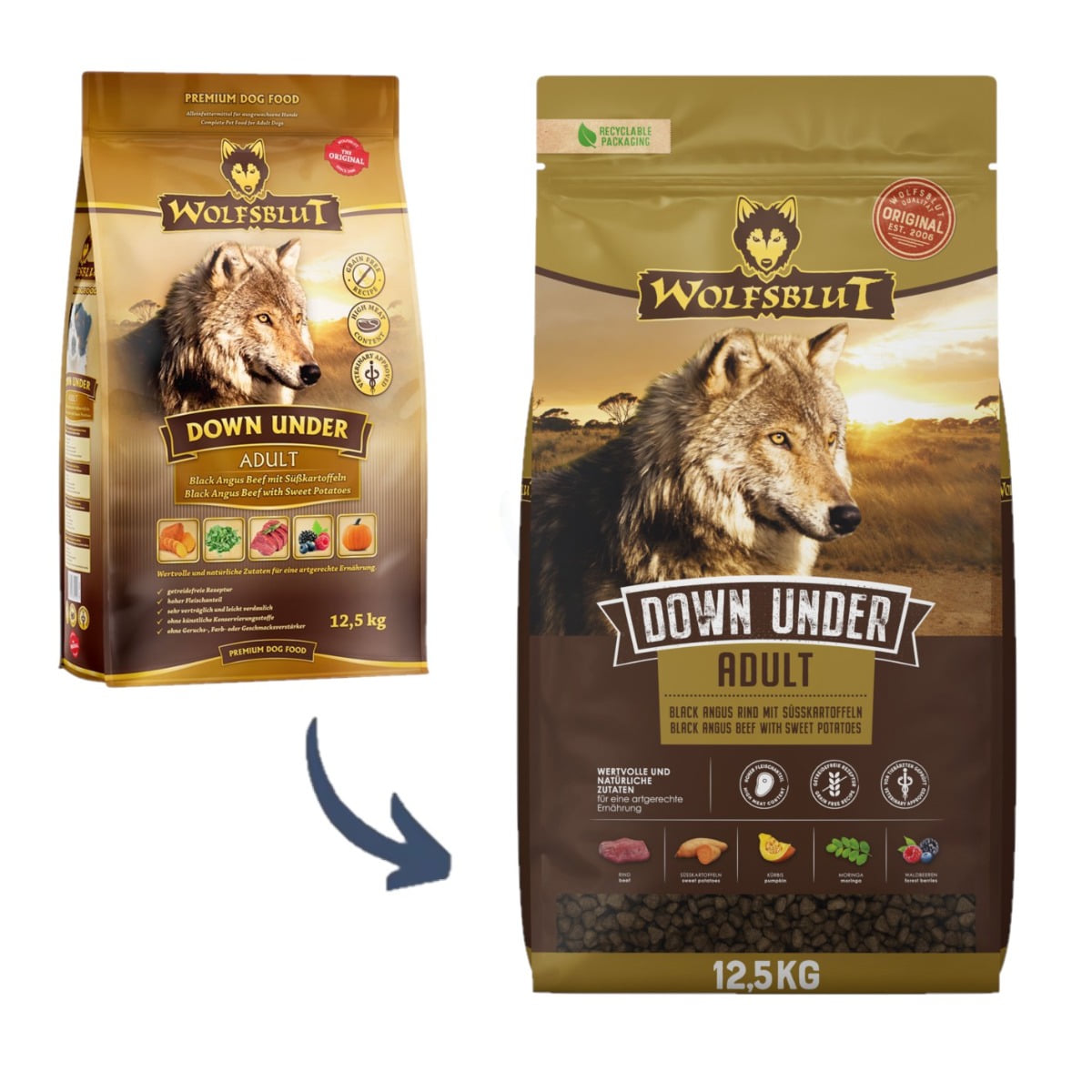 hundefutter getreidefrei senior The Goodstuff Senior / Light Hundefutter Lachs main image 0