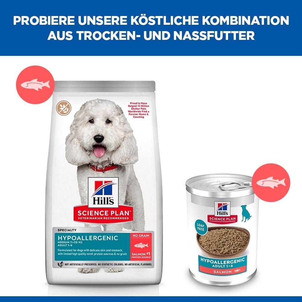 Canine Hypoallergenic Adult Salmon - Dose online kaufen | iPet.ch