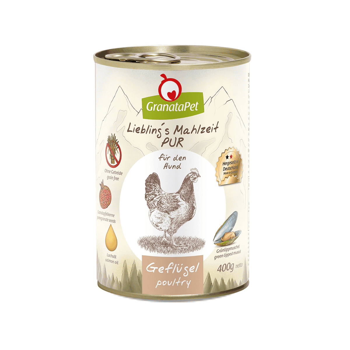 GranataPet Hund - Liebling's Mahlzeit PUR Geflgel