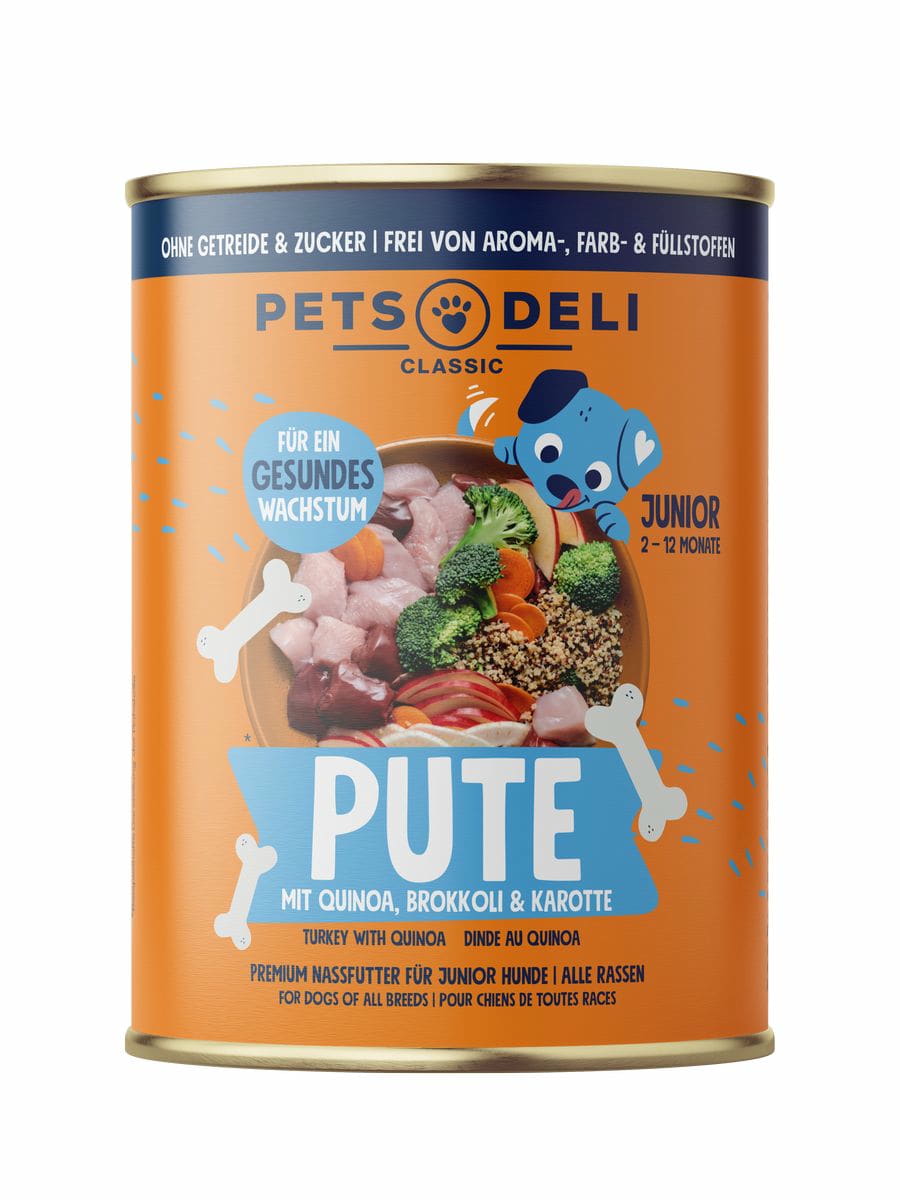 Pets Deli Junior Pute mit Quinoa online bestellen