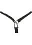 Ceinture ventrale avec laisse pour jogging