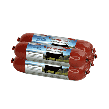 Saucisse d'entraînement Suisse au bœuf