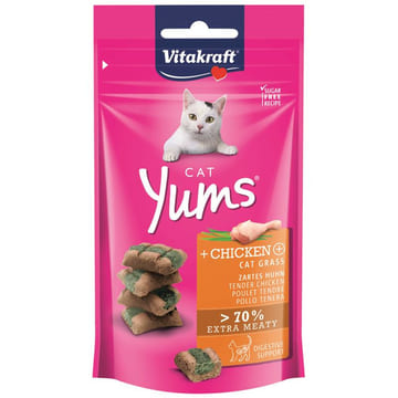 Cat Yums Huhn+Katzengras