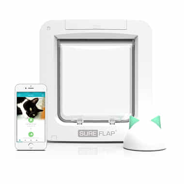 Chatière pour animaux de compagnie SureFlap Microchip Connect