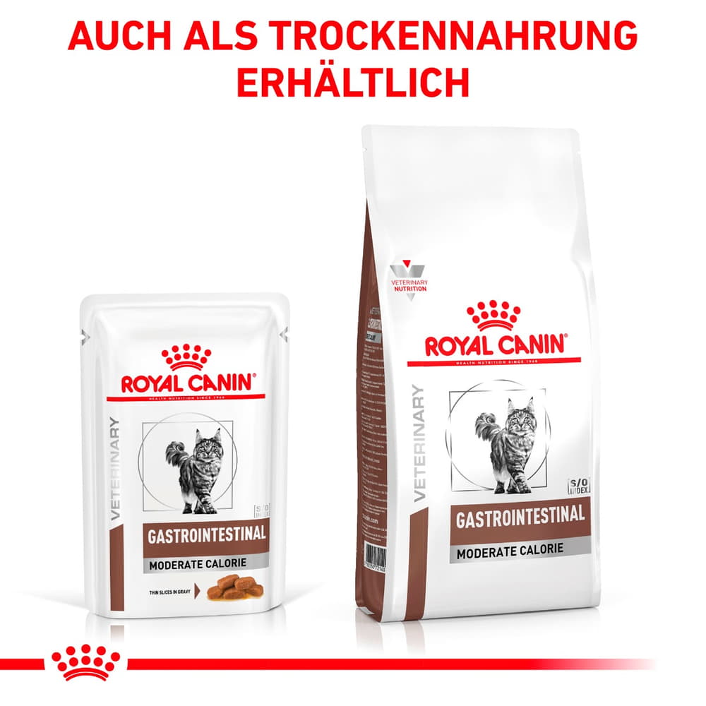 Gastrointestinal Moderate Calorie Cat - Frischebeutel
