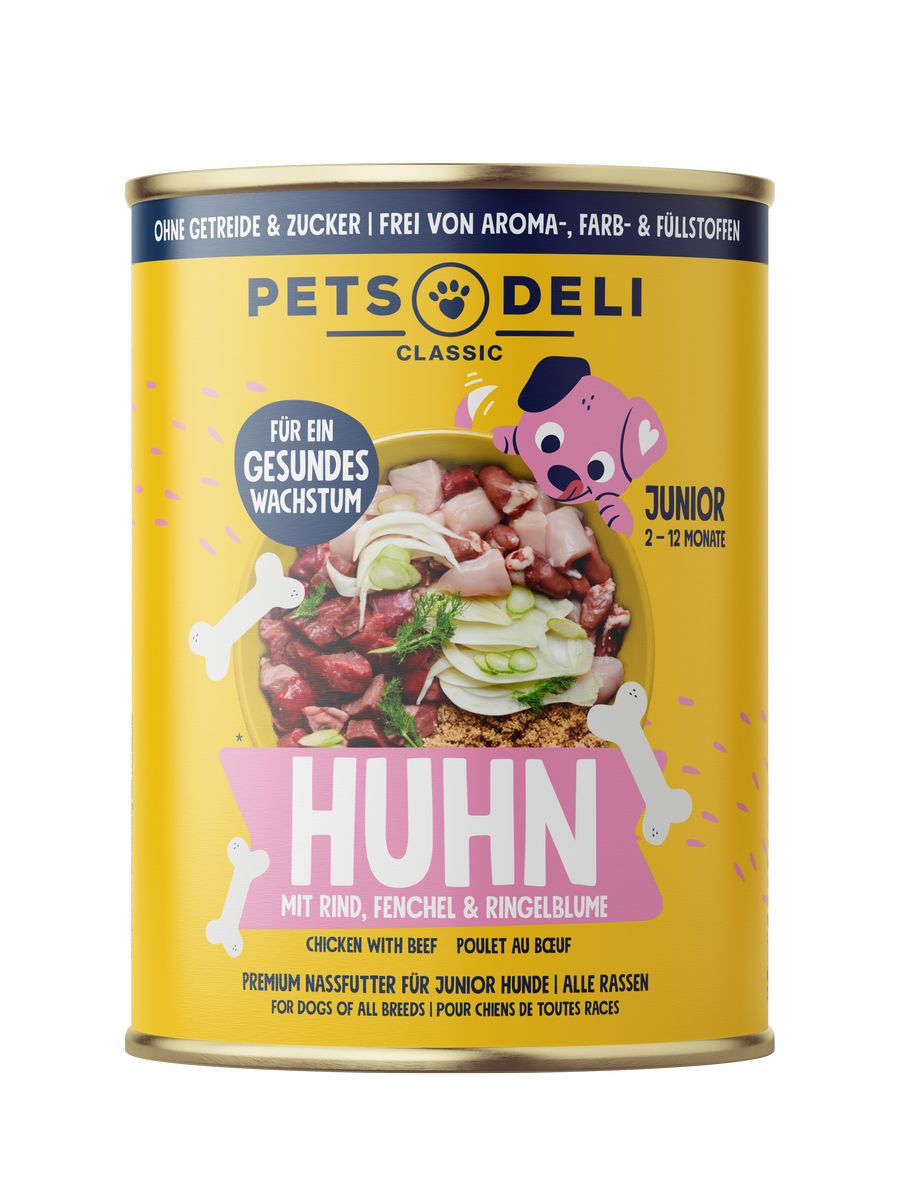 Junior Huhn mit Rind - Junior poulet avec bœuf