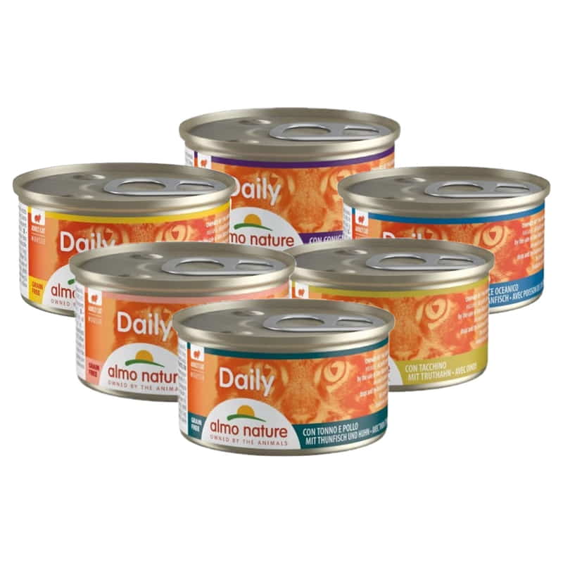 Almo Nature Daily Menu Dog - Paté Senza Cereali Con Pollo, Prosciutto E Formaggio, 9 Lattine Da 300g - Foto 13