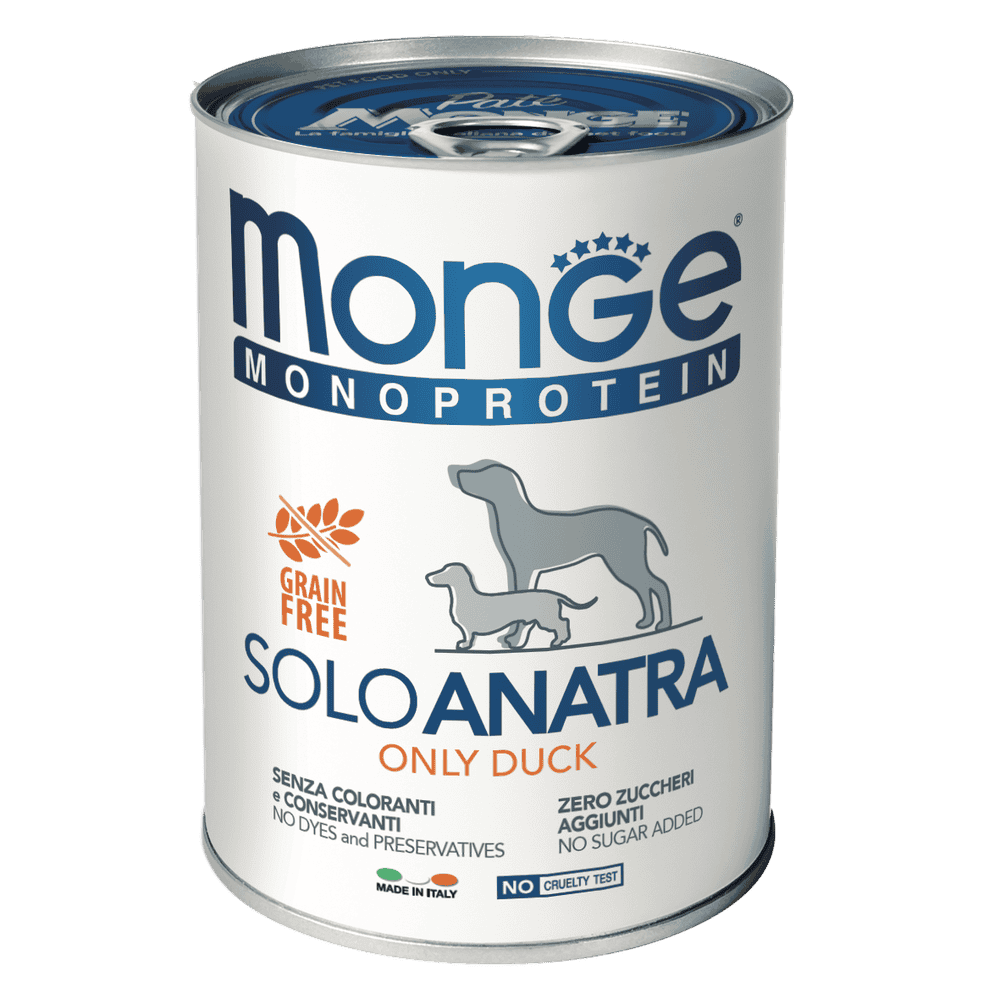 Monoprotein SOLO Dog,  Ente