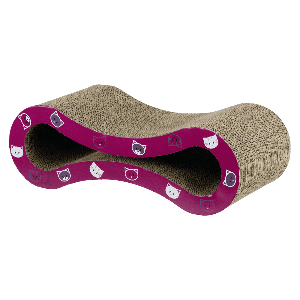 Scratch wave Mimi, wine red