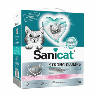 Litières pour chat Strong Clumps Baby Pudre