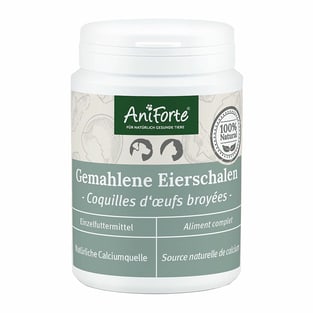 Gemahlene Eierschalen