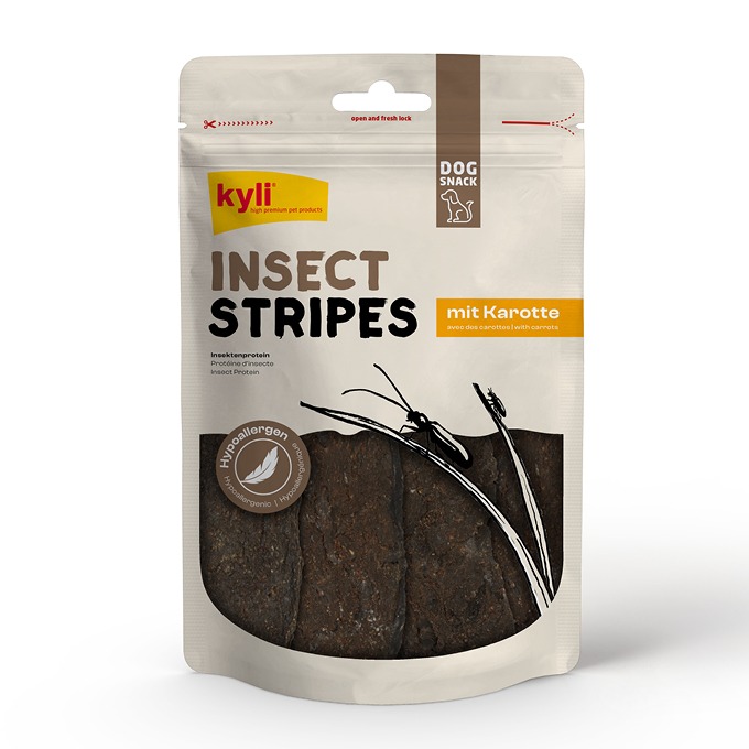 Insect Stripes mit Karotten