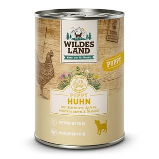 Canine Classic Puppy Huhn mit Karotten - en boîte