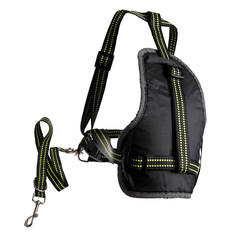 Cushioned safety harness