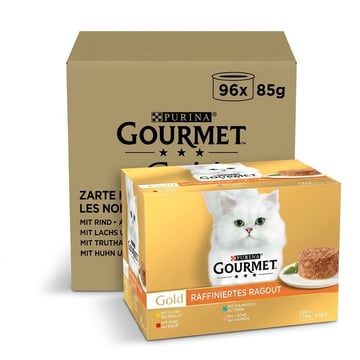 Gourmet Gold Refined Ragout & Tender Bites in Sauce Value Pack 120 x 85 g