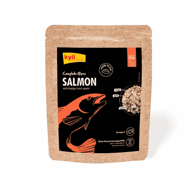 Complete Menu Salmon with Bulgur and Apple