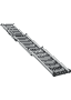 3-fach Teleskop-Rampe, Aluminium/TPR