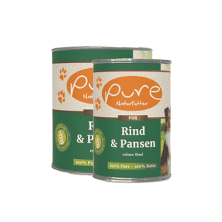 Menu pour chien Bœuf avec panse