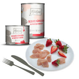 Delikates Hühnchen an fruchtigen Erdbeeren (poulet & fraises)