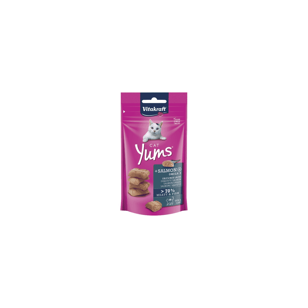 Cat Yums® +Lachs & Omega 3 MSC