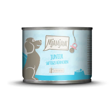 Dog Junior - Saftiges Hühnchen mit Ei