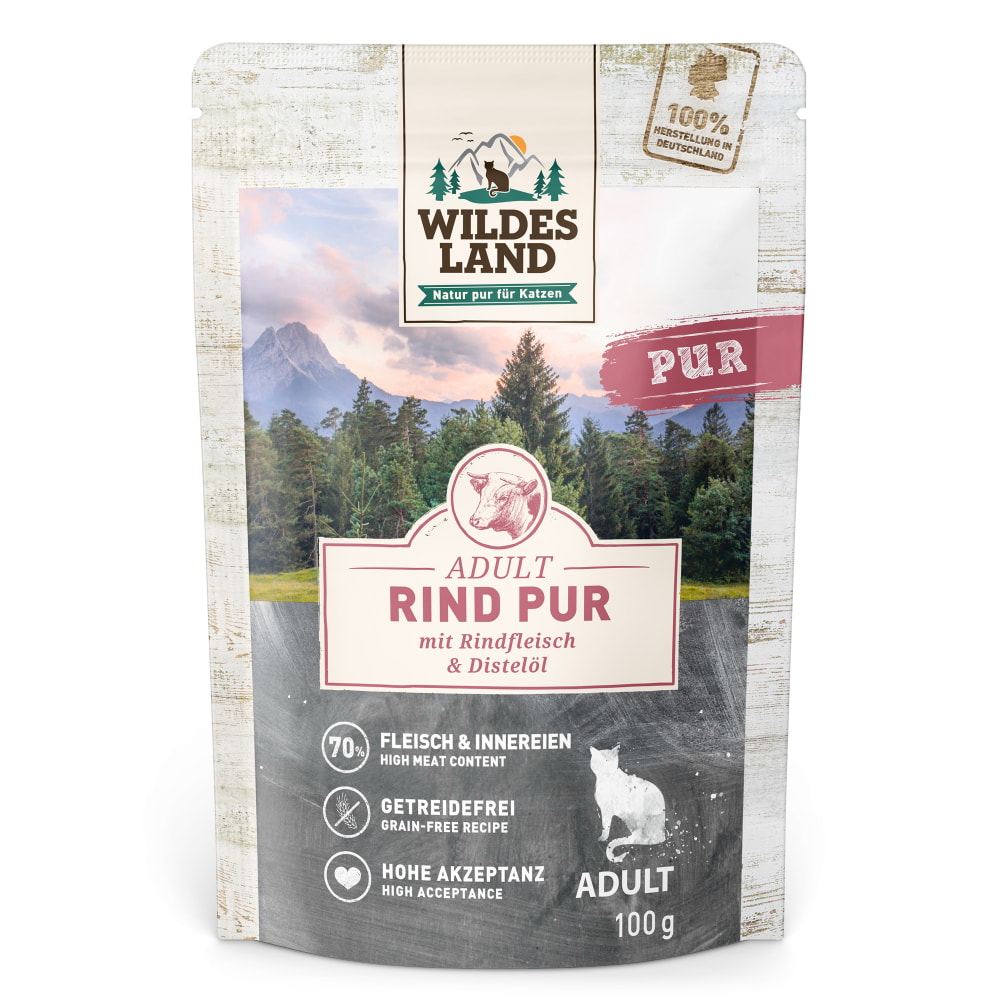 Feline PUR Adult Bœuf à l'huile de carthame