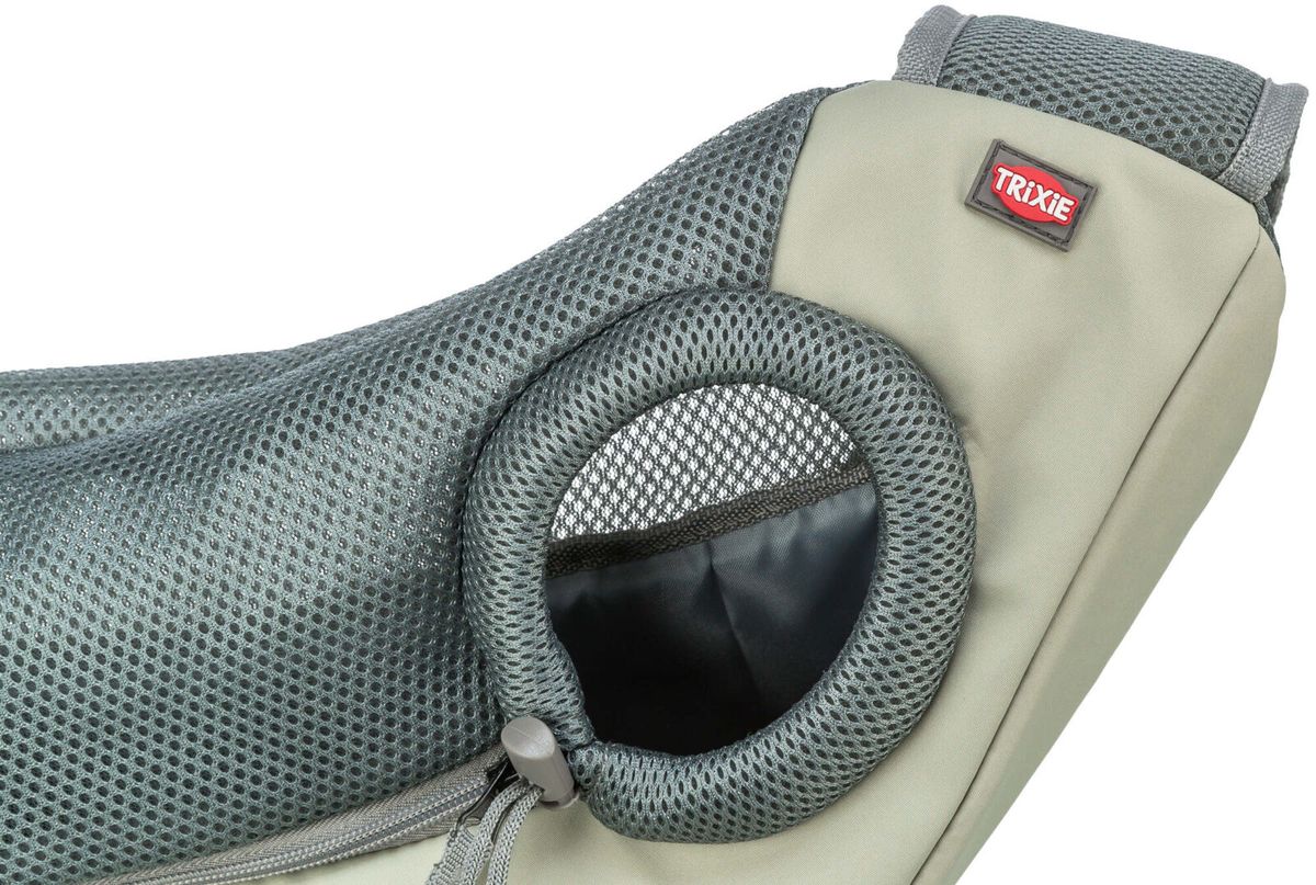 Front pocket sling light green