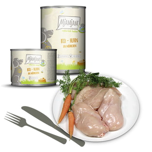 Dog natürlich lecker - BIO Huhn an Möhrchen (poulet aux carottes)