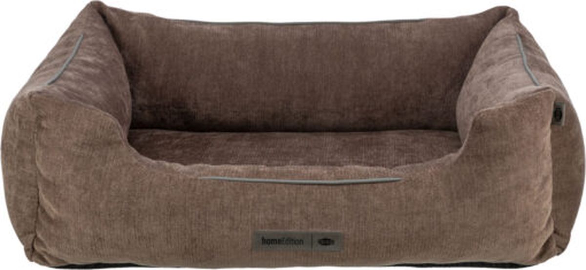 Vital bed Lennox angular, brown