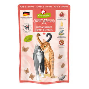 Katze - DeliCatessen Pute & Shrimps