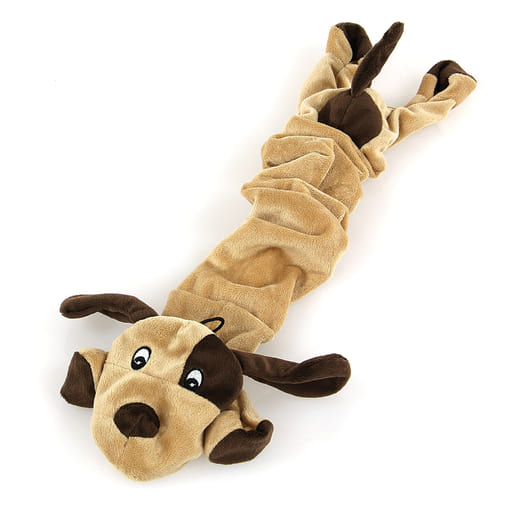 swisspet Hundespielzeug Squirrler Dog ohne Quietscher, hellbraun