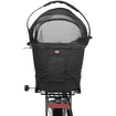 Bicycle basket for luggage carrier