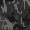 Hundeliege Allwetter Camouflage Grau
