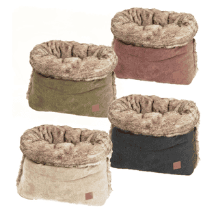 Petit panier pour chiens & chats Snuggle Corde / Faux Fur S