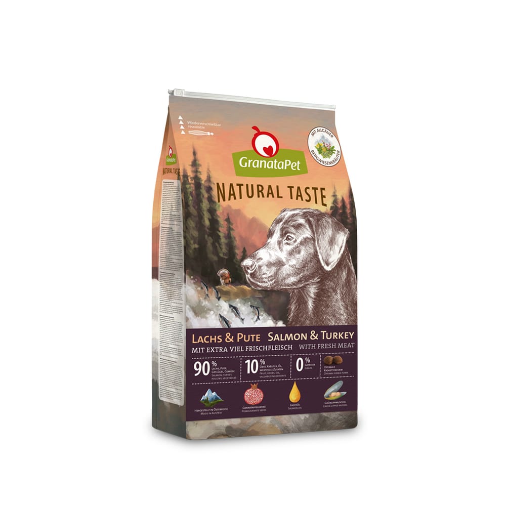 Dog - Natural Taste Salmon &amp; Turkey