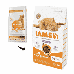 Adult Advanced Hairball mit Huhn