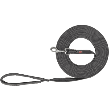 Fusion drag line, rubberized
