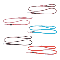Laisse en cuir Round Classic L