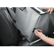 Dog car seat with net