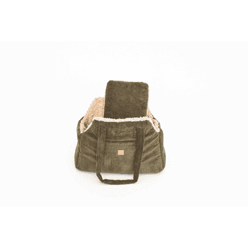 Hundetasche Lucky - Cord/Teddy