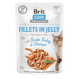 Care Cat - Fillets in Jelly with Tender Turkey & Shrimps
