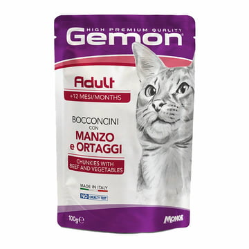 Cat Adult Chunkies with Beef and Vegetables