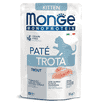 Monoprotein Kitten Truite Paté