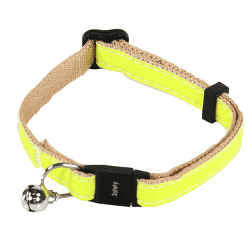 Collier pour chats ReflectLine jaune