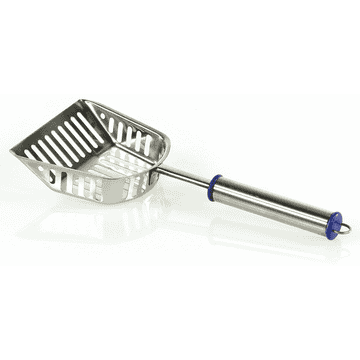 Cat litter scoop chrome steel XL