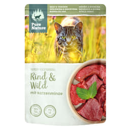 Cat Adult Rind & Wild mit Katzenminze