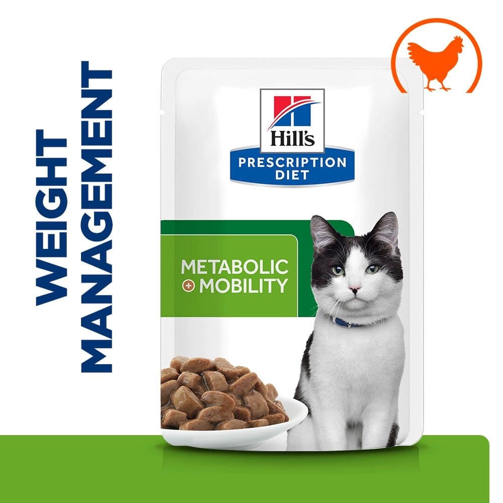 Feline j/d Metabolic + Mobility fresh pouches
