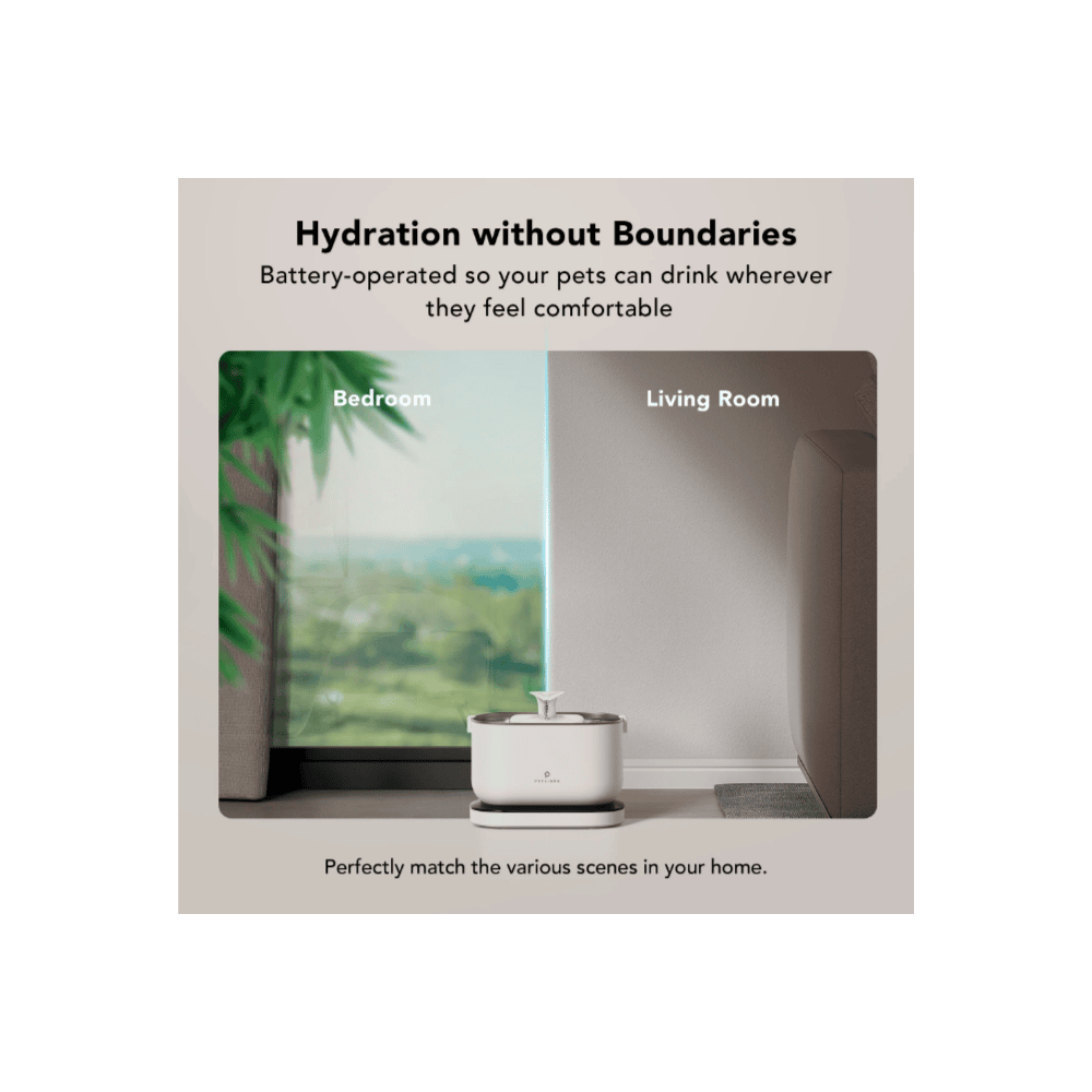 Dockstream cordless drinking fountain